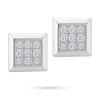 Clepsidra® Aretes para Mujer de Plata de Ley 925 con