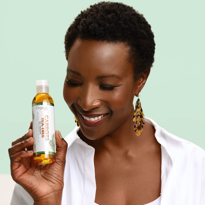 Originals by Africa's Best Carrot Tea Tree Oil Therapy, For