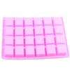 AIBOYA 24 Cavity Rectangle Silicone Candy Molds For Candy Caramel