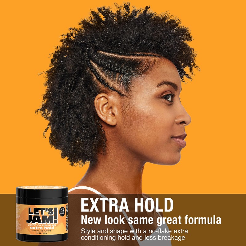 Hair Gel by SoftSheen-Carson Dark and Lovely Let's Jam, Shining