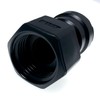 W4 Female Adaptor 1/2 BSP - Black