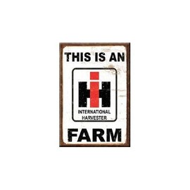 This is an International Harvester Farm Magnet