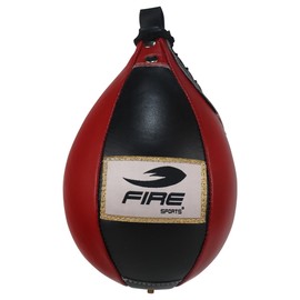 FIRE SPORTS Pera Boxeo Profesional Piel para Tablero Fijo Pera Box Entrenamiento