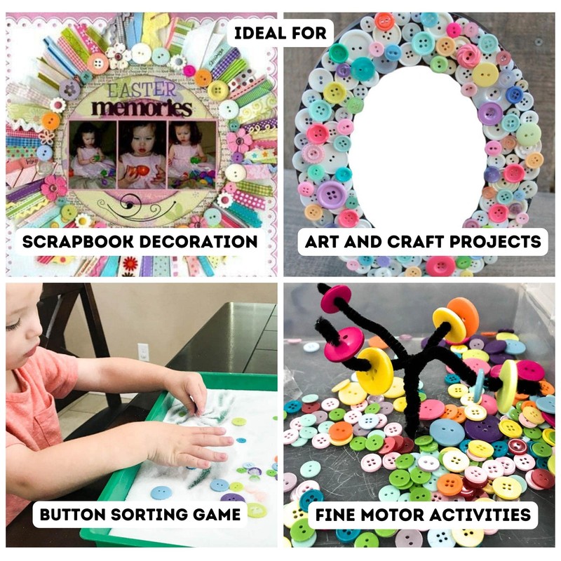 12 Pcs Navy Sewing Buttons 0.75 inch Uniform Buttons 30L