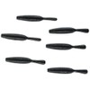 YAMAMOTO BAITS 4.25" YAMATANUKI/Heavy Soft Plastic / 6 Pack/Black W/Large