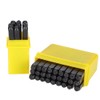 36Pcs Stamping Punch Tool Number(0‑9) Letter (A‑Z‑&amp;) High Carbon Steel