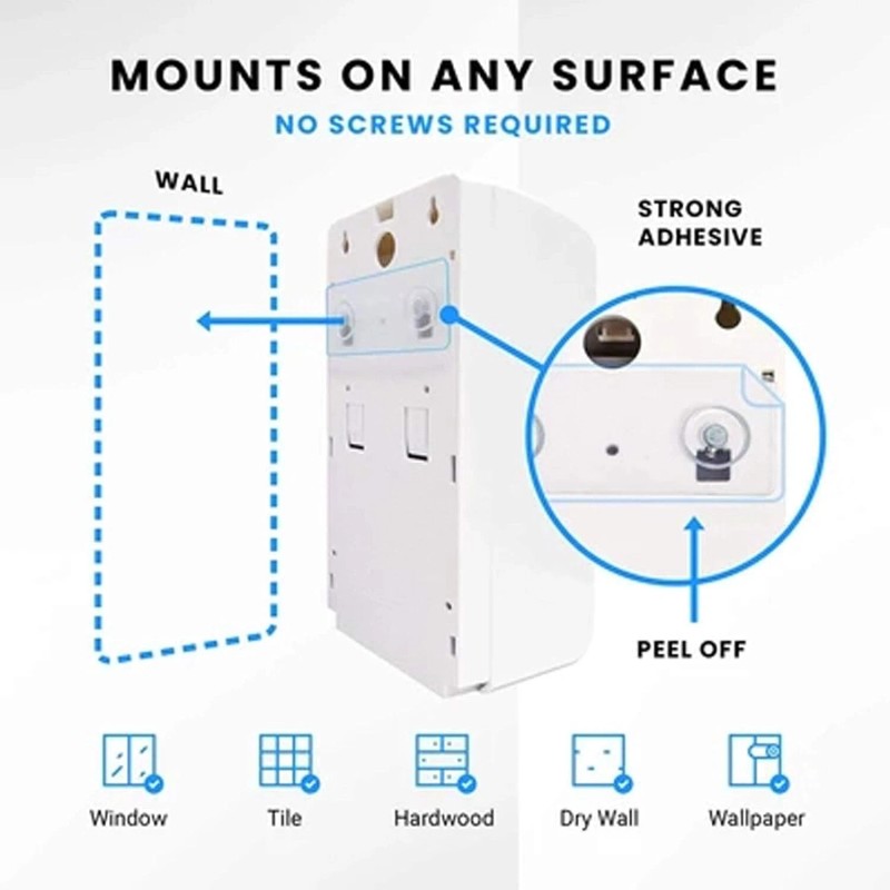 Simoniz SaniClean Automatic Hand Sanitizer Dispenser Touch Free -1000ml Capacity