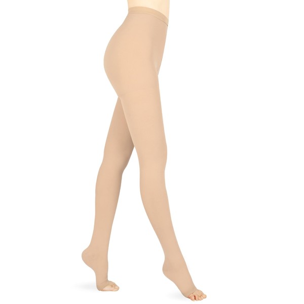 15-20 mmHg Compression Pantyhose for Women, Medical Compression Stockings, Open