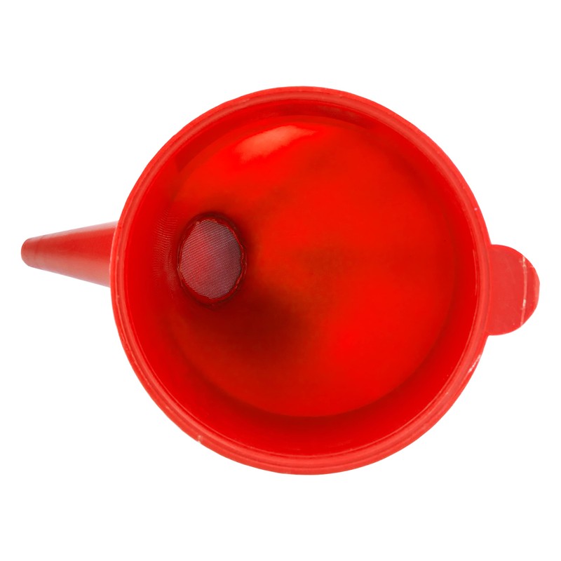 Angled Fuel Funnel with fine mesh filter and handle,for petrol