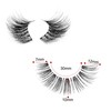 EMEDA False Eyelashes Natural Look 10 Pairs Invisible Band 3D