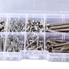 Guitar Screw Kit, Easy Installation Clear Thread 226Pcs Guitar Screw