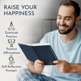 RYVE Gratitude Journal for Men: 6-Month Guided Mindfulness Journal with Prompts - Daily Gratitude Journal, Mens Journal for Writing, Mind Journal Men, Daily Journal Men, Mindfulness Gifts for Men