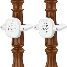 Baby Gate Banister Adapter：2Pcs Baby Stair Gate Kit Stair Post Fitting Kit Babys Gates for Stairs, Safety Stair Adapter Fit for Stair Gate Against Stairs Posts (Not Include The Gate)