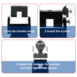 xitomer 1inch Ball GPS Mount Compatible with Fat Boy 114 2024 2023 2022 2021 2020 2019 2018 Motorcycle Navigation Bracket GPS Bracket Phone Holder Mount