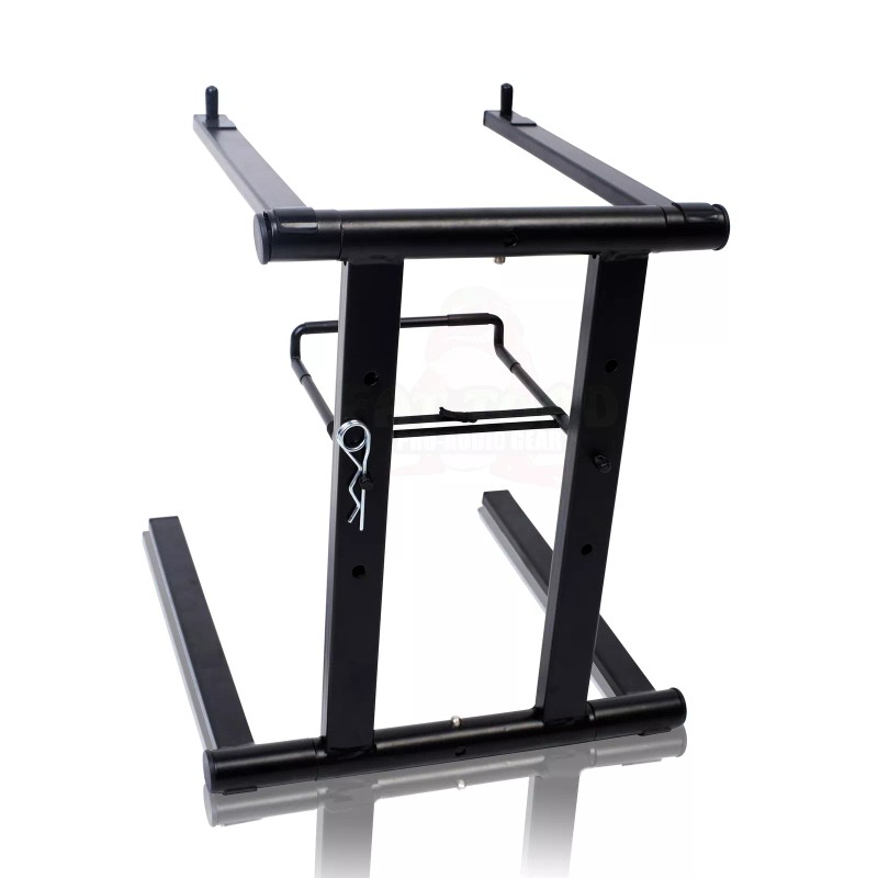 Fat Toad Folding DJ Laptop Stand with Sub-tray Shelf FAT