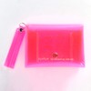 Greeting Life Clear Card Case FunFun Pink YYZ-36