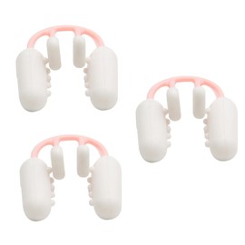 Healeved 3pcs Nose Shaping Tool for Women Nose Lifter Clip Straightening and for Enhancing White