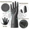 ROYAKI Chemical Resistant Latex Gloves,Cleaning Protective Safety Work Heavy Duty