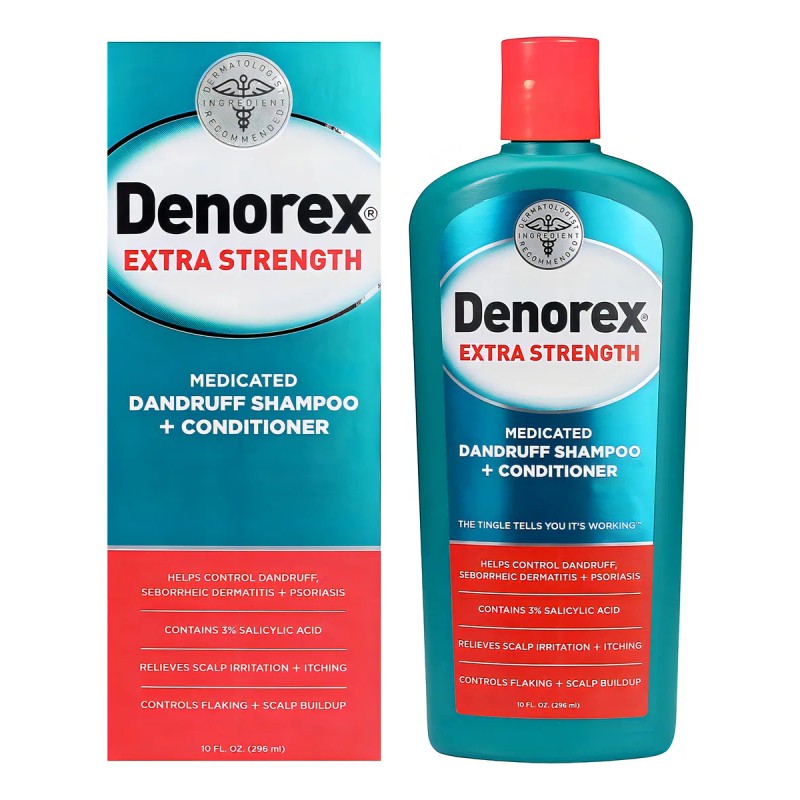 Shampoo Denorex Extra Strenght Anticaspa 295ml Importado