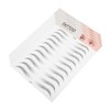 Mikinona 5pcs Black Eyebrow Stickers for Women Easy Application Temporary