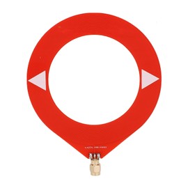 Pomya Portable Shortwave Antennae, WB Donut Antennae 10 to 180MHz SMA Male Interface with Low Impedance Converter for Camping Outdoor Indoor ((Red) SMA Male)