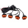 iJDMTOY 4pc Amber Lens Full LED Front Grille Clearance Light