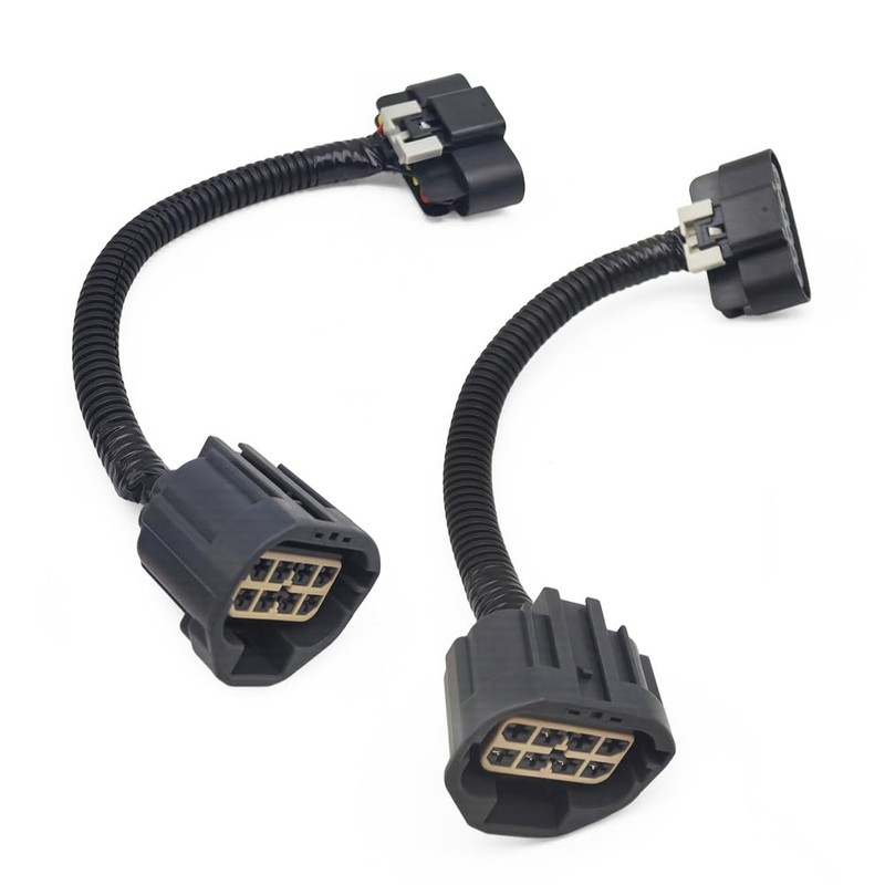 QIEFOAD HID to Halogen Headlight Conversion Wiring Adapter 2PCs Fit