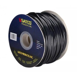 Pendant Black Round SVT-2 Cord - 100 FT. Spool - UL Listed