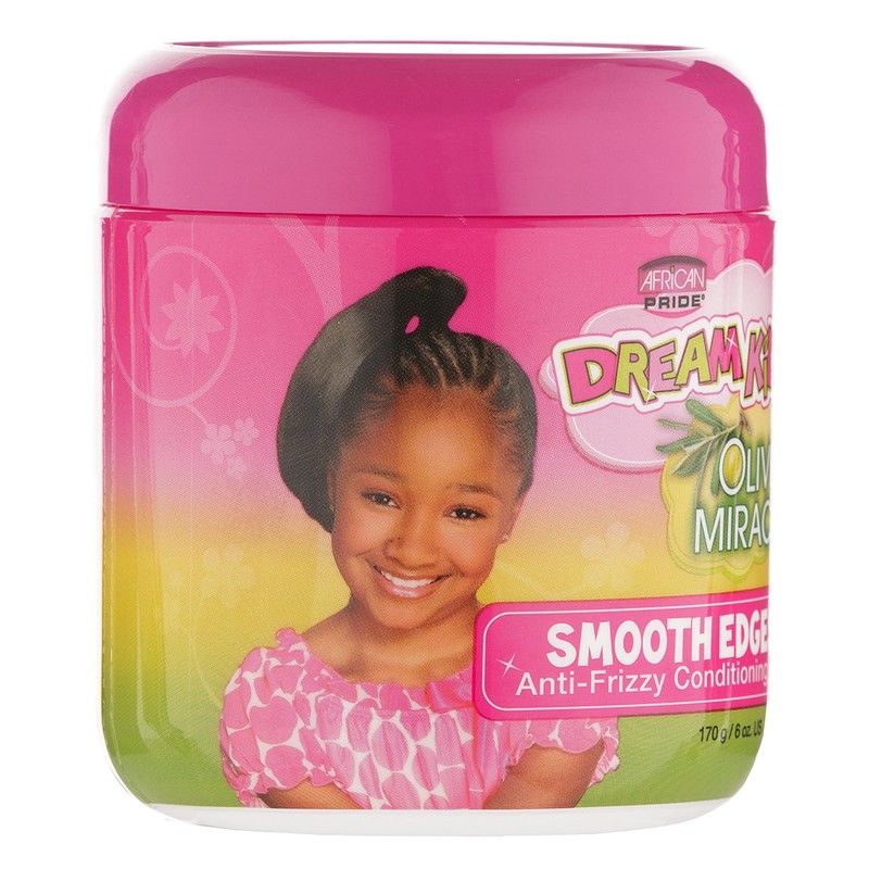 African Pride Dream Kids Olive Miracle Smooth Edges Anti-Frizzy Conditioning