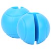 2pcs Barbell Grips Round Thick Silicone Dumbbell Adapter Balls Barbell