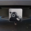 GRAPHICS & MORE Headphone Chimp Monkey Wall Tow Trailer Hitch