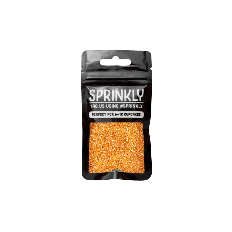 SPRINKLY - Sparkling Sugar - Orange - 30g