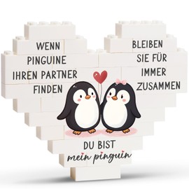 Greatabox Ich Liebe Dich Geschenke für Männer Frauen, Jahrestag Geschenk für Ihn Sie, Valentinstagsgeschenk für Partner Hochzeitstag Liebes Geschenk, Herzförmige Ornamente
