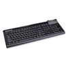 IOGEAR 104-Key Keyboard with Integrated Smart Card Reader GKBSR201TAA, Black