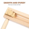 Gadpiparty 2 Pieces Wooden Spinning Ratchet Noise Maker Grogger Noise