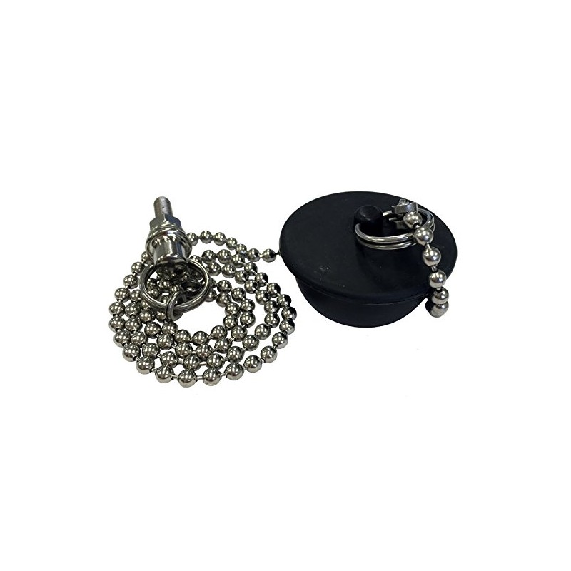 LIXIL INAX PBF-5G-1 Rubber Stopper with Chain for Bathtubs, Large,