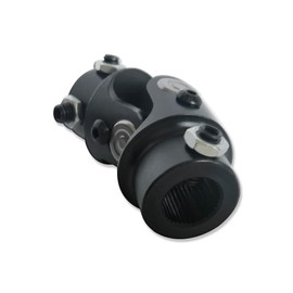 IMOOA 24" Steering Shaft with Dual Universal U Joints (3/4" DD x 3/4"-36 Spline & 3/4" DD x 9/16"-26 Spline)