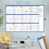 Large Dry Erase Wall Calendar - 52"x36" - Blank Undated