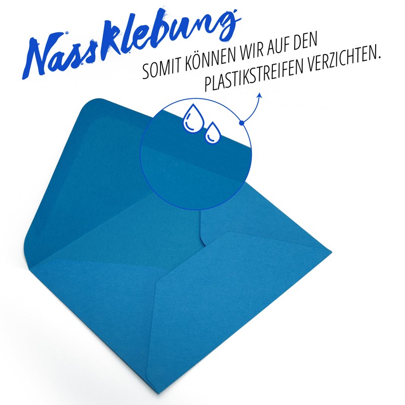 Japun 50 Coloured Envelopes (2 x 25 Colours) DIN C5