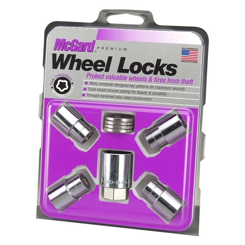 McGard 21120 Chrome Regular Shank Wheel Locks (1/2" - 20