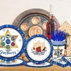 100Pcs Passover Tableware Set-Happy Passover Party Supplies