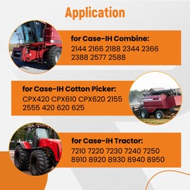 maXpeedingrods Auxiliary Cable 3 Pin 187103A1 for Case-IH Combine 2144 2166 Cotton Picker CPX420 CPX610 Tractor 7210 72 20, RE37651 86511459 AP459