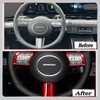 MXkanos Steering Wheel Button Cover, for Hyundai Sonata 2024 2025,Steering
