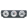 C2W Chrome AC Heater Dash Control Knob Covers for 2008-2017