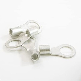 Maxar Electric Round Crimp Terminal R8-10, 4 Pieces