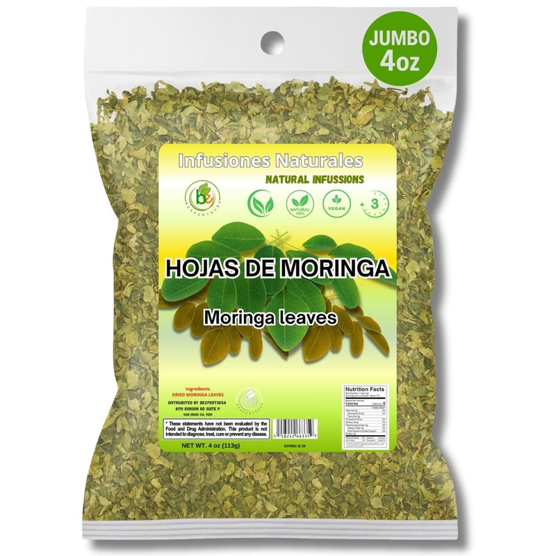Moringa Leaf Tea – 4 oz (113 g) – 100%