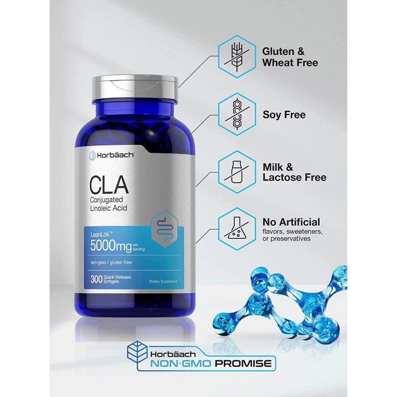 CLA 5000 mg | Maxiumum Potency | 300 Softgel Pills