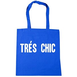 Hippowarehouse TRES CHIC Tote Shopping Gym Beach Bag 42cm x38cm, 10 litres