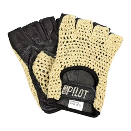 Lampa Pilot-1, Half-Finger Driving Gloves – M – Black