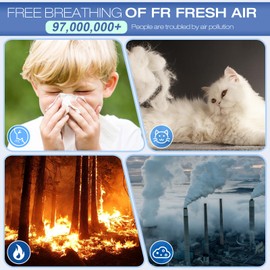 YDATTH LP550THP Filter Replacement Compatible with LivePure Bali Series LP550THP HP800 HEPA Part Number LP550THP 1 x HEPA Filter & 4 x Carbon Filter